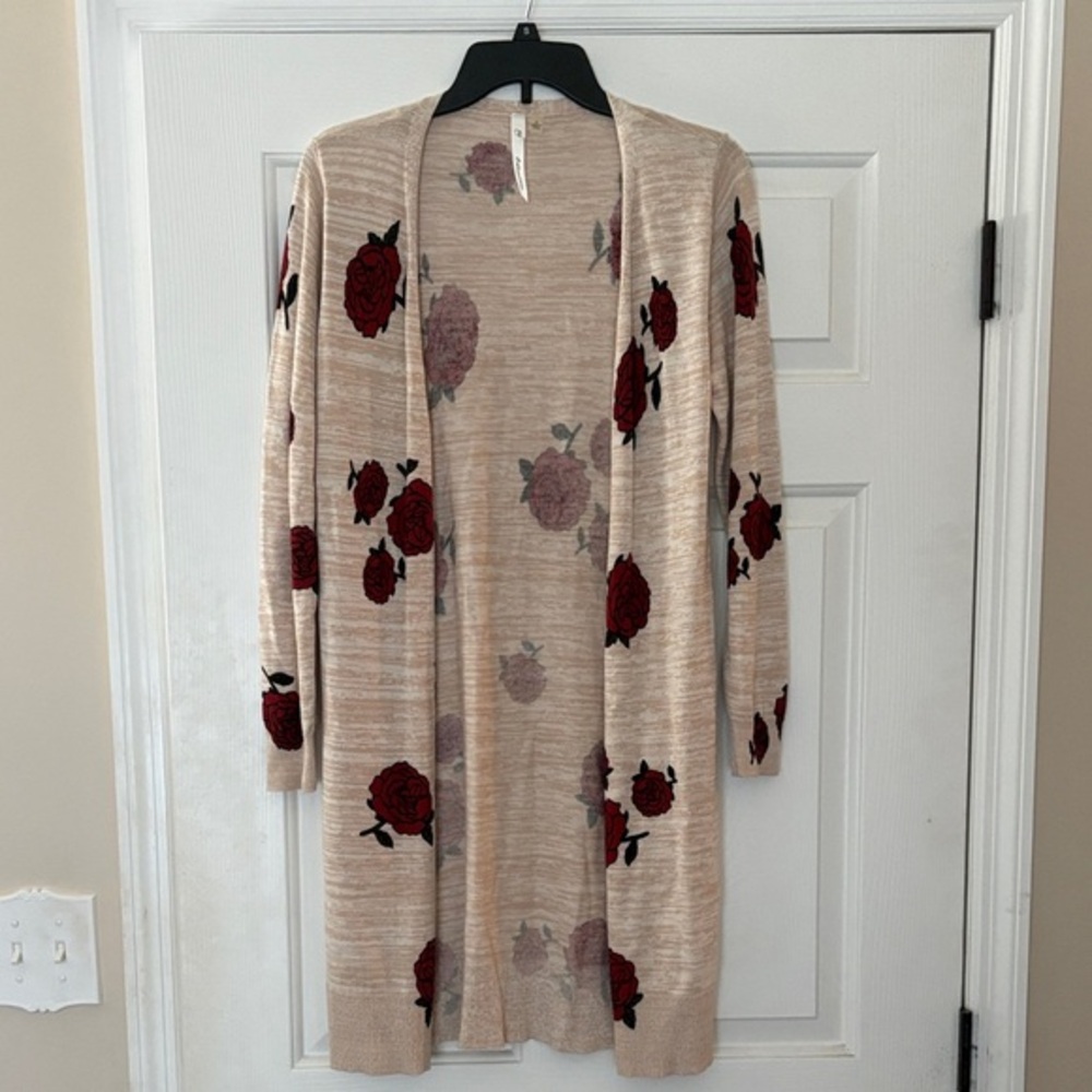 🥀 NY Collection long floral Cardigan 🥀